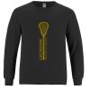 Breeze - Men's Long Sleeve Crewneck Ring Spun Combed Cotton Tee Thumbnail