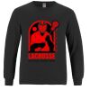 Breeze - Men's Long Sleeve Crewneck Ring Spun Combed Cotton Tee Thumbnail