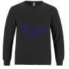 Breeze - Men's Long Sleeve Crewneck Ring Spun Combed Cotton Tee Thumbnail
