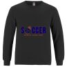 Breeze - Men's Long Sleeve Crewneck Ring Spun Combed Cotton Tee Thumbnail