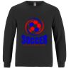 Breeze - Men's Long Sleeve Crewneck Ring Spun Combed Cotton Tee Thumbnail