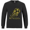 Breeze - Men's Long Sleeve Crewneck Ring Spun Combed Cotton Tee Thumbnail