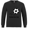 Breeze - Men's Long Sleeve Crewneck Ring Spun Combed Cotton Tee Thumbnail