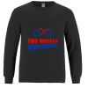 Breeze - Men's Long Sleeve Crewneck Ring Spun Combed Cotton Tee Thumbnail