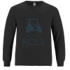 Breeze - Men's Long Sleeve Crewneck Ring Spun Combed Cotton Tee Thumbnail