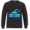 Breeze - Men's Long Sleeve Crewneck Ring Spun Combed Cotton Tee Thumbnail