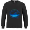 Breeze - Men's Long Sleeve Crewneck Ring Spun Combed Cotton Tee Thumbnail