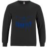 Breeze - Men's Long Sleeve Crewneck Ring Spun Combed Cotton Tee Thumbnail