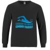 Breeze - Men's Long Sleeve Crewneck Ring Spun Combed Cotton Tee Thumbnail