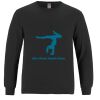 Breeze - Men's Long Sleeve Crewneck Ring Spun Combed Cotton Tee Thumbnail