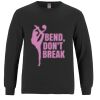 Breeze - Men's Long Sleeve Crewneck Ring Spun Combed Cotton Tee Thumbnail