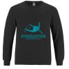 Breeze - Men's Long Sleeve Crewneck Ring Spun Combed Cotton Tee Thumbnail