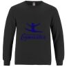 Breeze - Men's Long Sleeve Crewneck Ring Spun Combed Cotton Tee Thumbnail