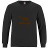 Breeze - Men's Long Sleeve Crewneck Ring Spun Combed Cotton Tee Thumbnail