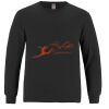 Breeze - Men's Long Sleeve Crewneck Ring Spun Combed Cotton Tee Thumbnail