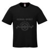 Parkour - Men's Crewneck Ring Spun Combed Cotton T-Shirt No Minimum Thumbnail
